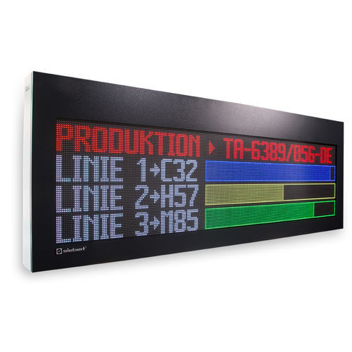 Display de LED - XC50 series - Siebert Industrieelektronik GmbH - alfanumérico / numérico / matriz de pontos