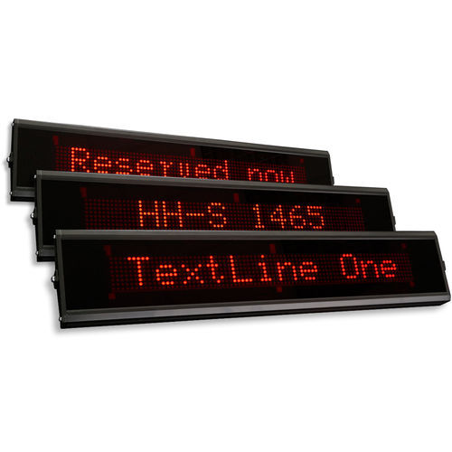 Display de LED - TextLine One TL105-13.0R-A0-USB - Siebert Industrieelektronik GmbH - alfanumérico / matriz de pontos / numérico