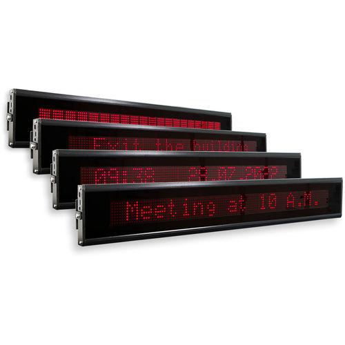 Display de LED - TextLine One TL105-20.0R-A0-USB - Siebert Industrieelektronik GmbH - alfanumérico / matriz de pontos / numérico