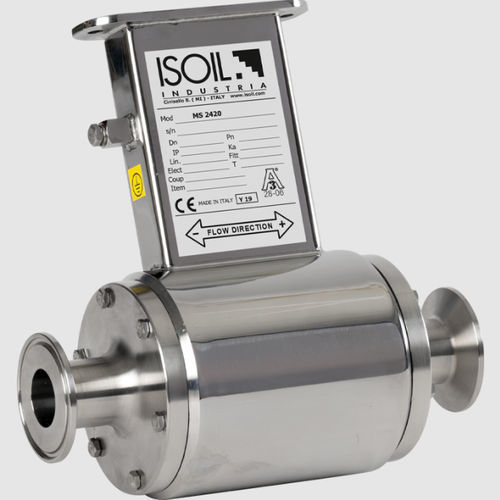 Medidor de vazão eletromagnético - MS2420 - ISOIL Industria Spa - volumétrico / para líquidos / DN 50 mm (2")