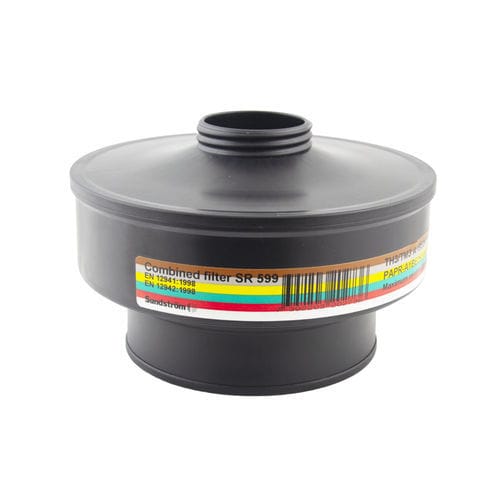 Filtro de gás - SR 599 A1BE2K1-Hg-P3 R - Sundström Safety AB - de partículas / para poeiras / para máscara respiratória