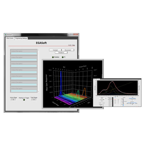 Software para espectrometria de massa - EGAsoft - Hiden Analytical - de análise de dados / de análise de processo / de captação / análise de dados