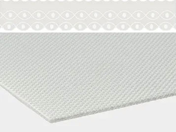 Correia transportadora em poliuretano - E 4/2 U0/R2 STR-HACCP-FF - Forbo Siegling GmbH - em borracha / industrial / branca