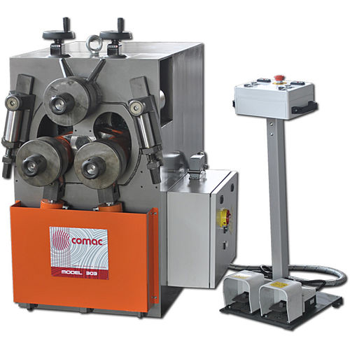 Curvadora hidráulica - 303 - COMAC Srl - de tubos / de perfis / com 3 rolos motorizados