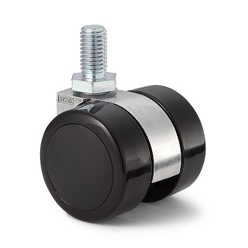 Rodízio giratório - GX-W50GN series - SUGATSUNE KOGYO CO., LTD. - haste com rosca / para cargas pesadas / duplo