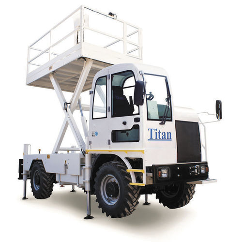 Plataforma elevatória tipo tesoura móvel - MP2x3 - Titan Makina Ltd. Sti. - a diesel / para mina subterrânea