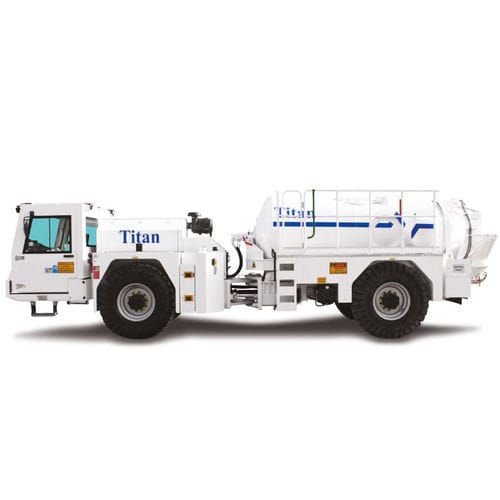 Caminhão misturador para mineração subterrânea - BYM6 - Titan Makina Ltd. Sti. - a diesel