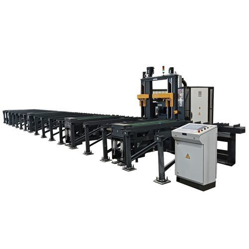 Linha de furação CNC - SIGMA 110 - GEKA - para perfis estruturais metálicos / para perfis cantoneiras / para perfis planos