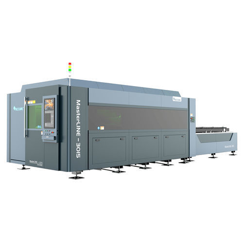 Máquina de corte a laser de fibra - MasterLINE  - Accurl Machine Tools - para metais / para chapas / com servoacionamento