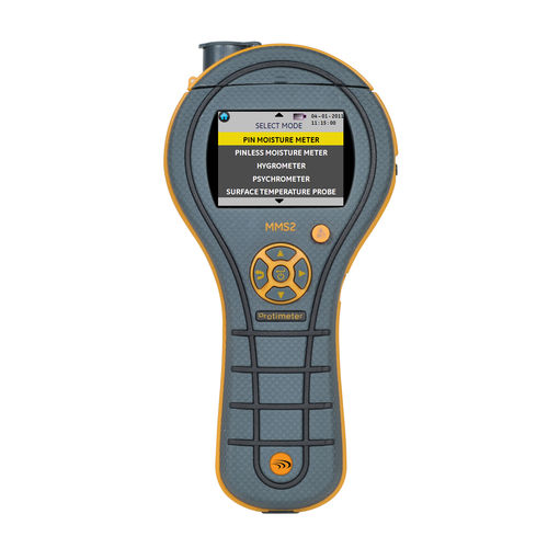 Higrômetro para materiais de construção - MMS2® series - PROTIMETER - de pinos / infravermelho / com visor digital