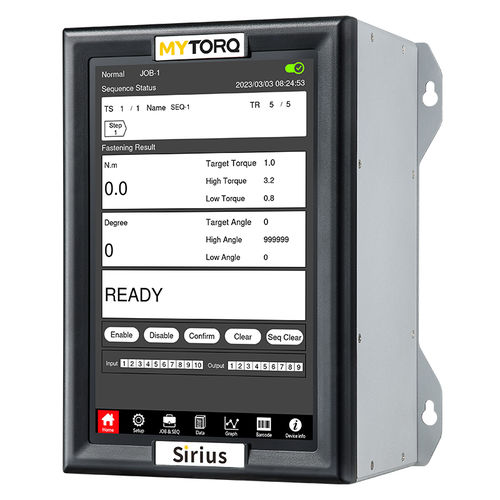 Medidor de torque para parafusadeira - MY-Sirius - Anlidar Industrial - MyTorq - digitais / eletrônico
