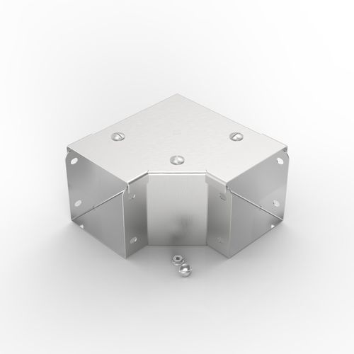 Canaleta para cabos - S21 50-50 - Electrix International Ltd - em inox escovado / modular