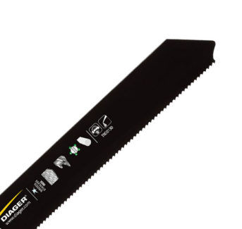 Lâmina para serra alternativa - L202S - DIAGER - em carboneto de tungsténio / para aço / para aço inoxidável