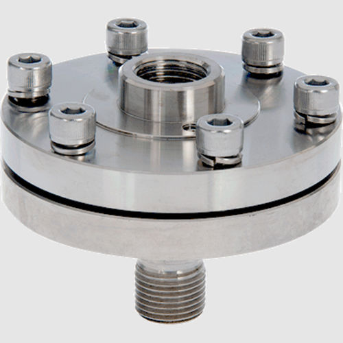 Separador por membrana com conexão roscada - S101SLSR series - GESA TERMOMETROS - para manômetro / para aplicações de alta pressão / para processo químico
