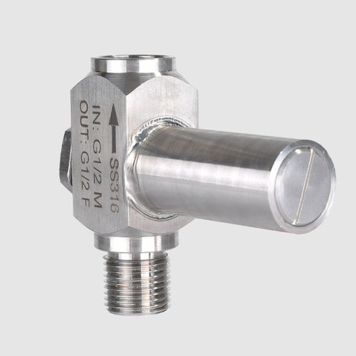 Limitador de pressão para gás - M0901PN600BR2HR2MA6 - GESA TERMOMETROS - de simples estágio / em aço inoxidável / em Viton®