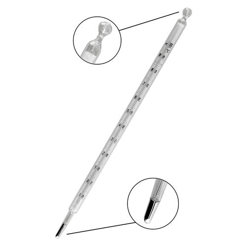 Termômetro analógico - F0201R-110C1/250x8,5A  - GESA TERMOMETROS - industrial / de laboratório / de alta precisão