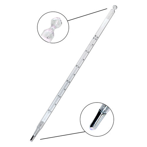Termômetro analógico - F0201R-15C0,5/255x8,55B  - GESA TERMOMETROS - industrial / de laboratório / de alta precisão