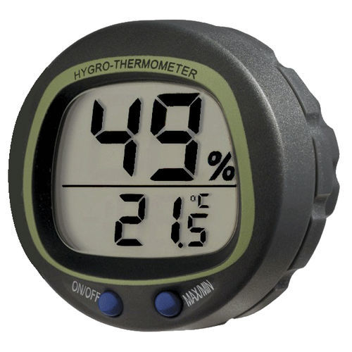 Higrômetro industrial - 810-180 series - GESA TERMOMETROS - com display LCD / portátil / para montagem em painel
