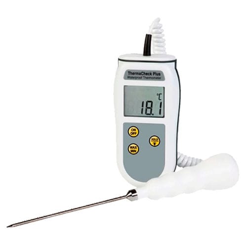 Termômetro com sensor - 232-042 - GESA TERMOMETROS - com display LCD / ºC / °F