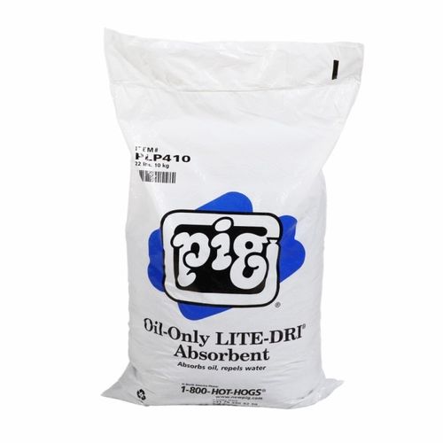Absorvente granulado - PLP410 - New Pig - de óleo / celulósico / hidrófugo