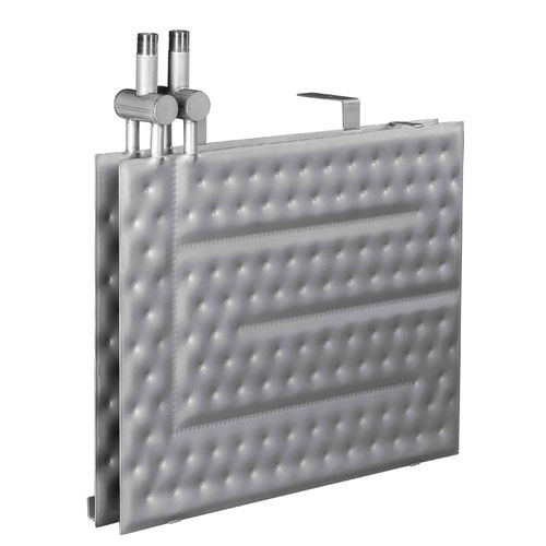 Trocador de calor de placas almofadadas - SYNOTHERM - Galvatek - líquido-líquido / em aço inoxidável / em titânio
