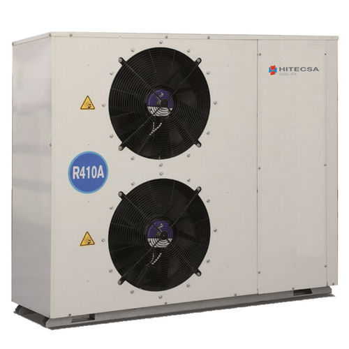 Resfriador-aquecedor de água - EWMIM - HIPLUS AIRE ACONDICIONADO S.L. - com compressor scroll / com condensador de ar / com motor CC