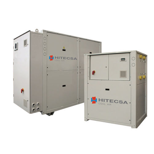 Resfriador-aquecedor de água - EWMX - HIPLUS AIRE ACONDICIONADO S.L. - com compressor scroll / de condensação por água