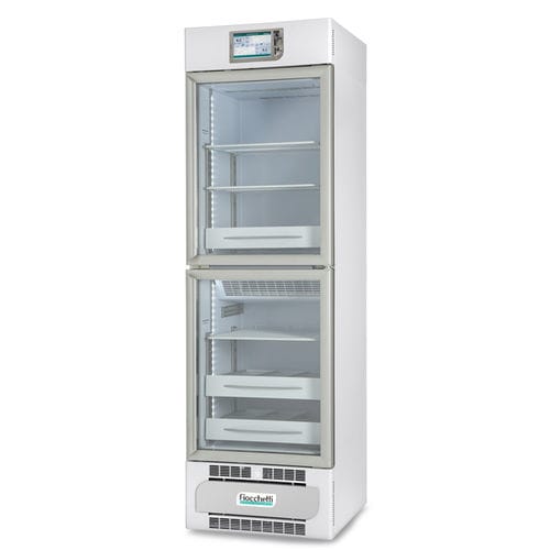 Refrigerador com freezer para vacinas - VISION 2T 400 TOUCH - C.F di Ciro Fiocchetti& C.s.n.c. - vertical / com 2 portas / hermético