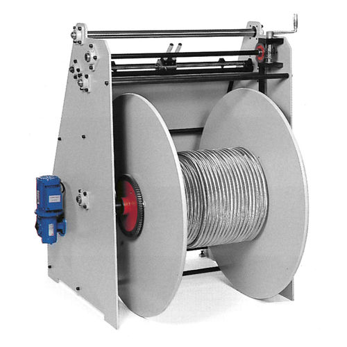 Enroladeira-rebobinadeira para bobinas - TALLERES RATERA SA - para arame / motorizada / para máquina de fabricação de cabos