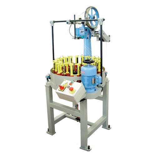 Máquina trançadeira para bainha em fibra de vidro - 40/80 - TALLERES RATERA SA - vertical / com trançado côncavo / de fibra de vidro