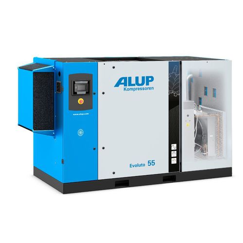 Compressor de parafuso - Evoluto 45-75 - Alup Kompressoren - rotativo / de ar / com motor elétrico