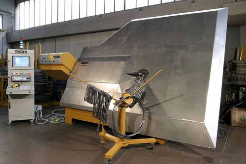 Curvadora eletro-hidráulica - Multibend 14 - Oscam - de barras de reforço de concreto / de precisão