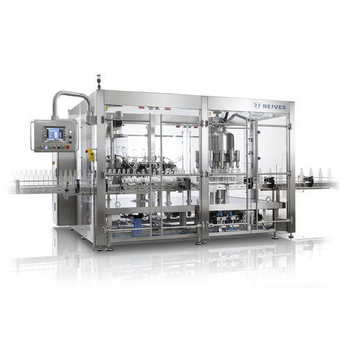 Enxaguadora-envasadora-tampadora para líquidos - MR-SC-20/NW-12 - Rejves Machinery S.r.l - para produtos farmacêuticos / para produtos cosméticos / para a indústria de alimentos e bebidas