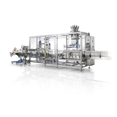 Envasadora/tampadora automática - FM-6/TM-PF-1 - Rejves Machinery S.r.l - para líquidos / monobloco / linear