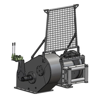 Guincho hidráulico - HMW 50.0 THT - Hammer Winch - para cargas pesadas / de puxar / de engrenagem