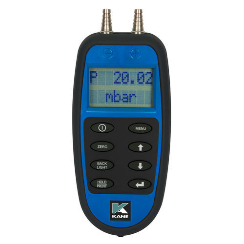 Manômetro diferencial - KANE3500 - Kane International - digital / para gás / compensado em temperatura
