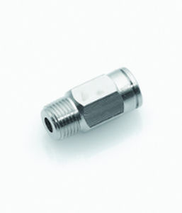 Adaptador macho - ipso 01 k FKM - ITV - para tubos / em latão / em aço inoxidável