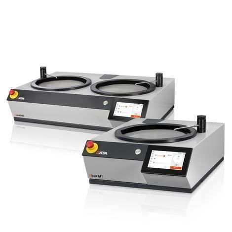 Esmerilhadeira politriz de bancada - Qpol series - QATM - elétrica / manual / ergonômica