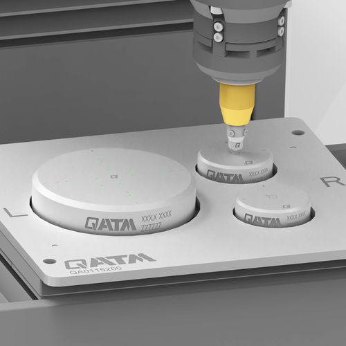 Bloco-padrão para ensaio de dureza Brinell - QATM - para ensaio de microdureza Vickers / para ensaio de dureza Rockwell