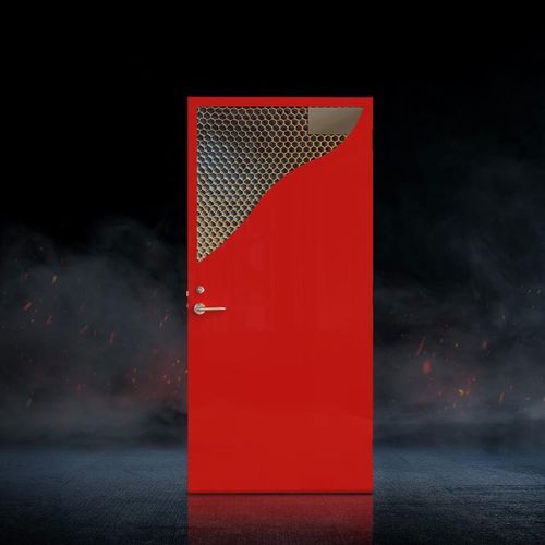 Porta de abrir - Eagle - naffco - em aço / para ambiente interno / industrial
