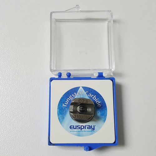 Bico para líquidos - TC - EUSPRAY BY EUROSPRAY SPRAY AND FILTER TECHNOLOGY - de pulverização / de jato plano / em carboneto de tungstênio
