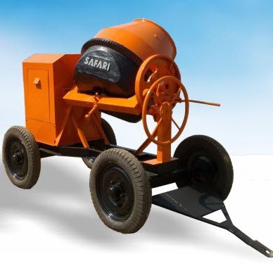 Betoneira elétrica - SAFARI 1000-HF - Safari Construction Equipments Private Limited - a diesel / móvel / tradicional