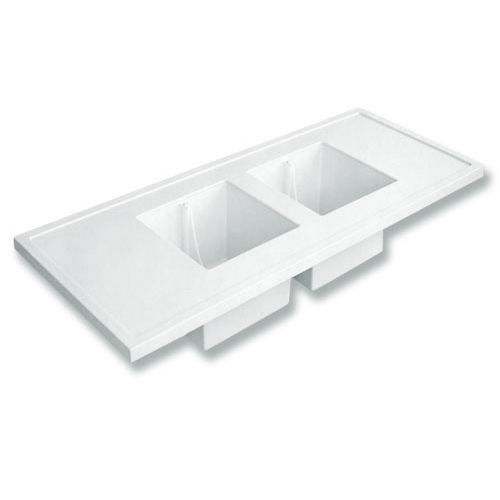 Bancada de laboratório com pia - TOP1565W443 series - PLASTIFER