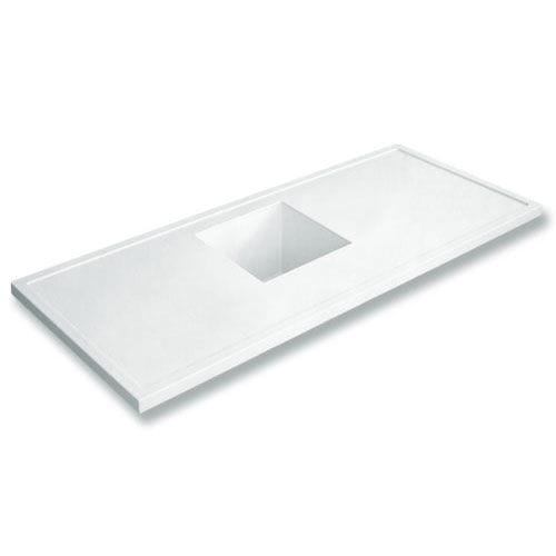 Bancada de laboratório com pia - TOP1875W332 series - PLASTIFER