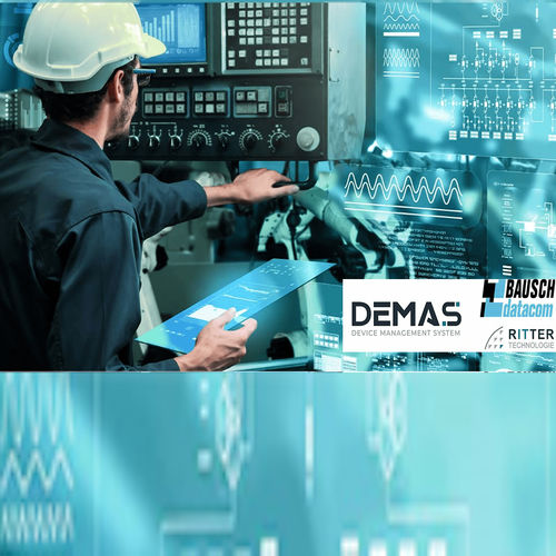Software de gestão de dados - DEMAS - Bausch Datacom - industrial / Linux / em nuvem