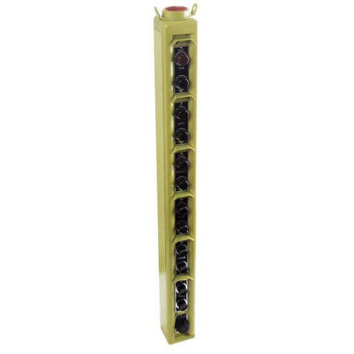 Botoeira de 12 botões - 2015  - Hubbell Industrial Controls - NEMA 1 / em aço / industrial