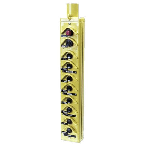 Botoeira de 10 botões - HC27753000  - Hubbell Industrial Controls - NEMA 1 / industrial