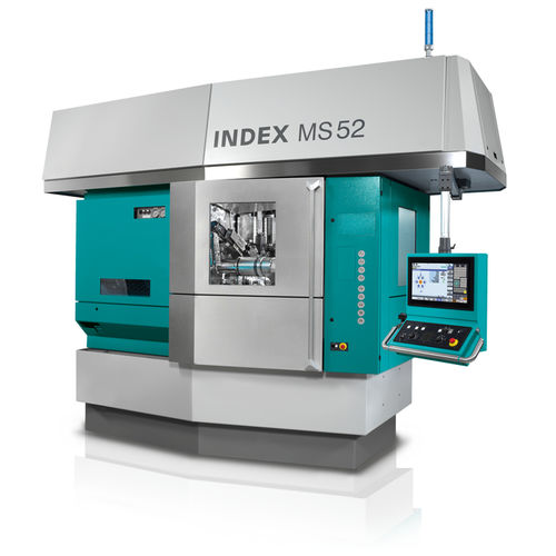 Torno CNC - MS52-6 - INDEX FRANCE - de 3 eixos / hidrostático / multifuso