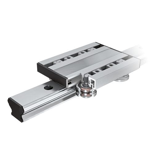Guia linear de rolos - LF series  - Schaeffler Technologies AG & Co. KG - compacta / larga / em aço