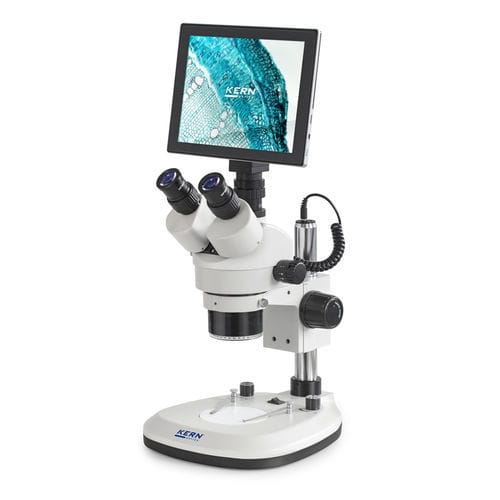 Microscópio opto-digital - OZL 466T241 - KERN & SOHN - de laboratório / para ensino / trinocular